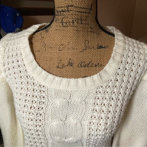 Sweater Project Cable Knit Sweater Size M - Picture 4 of 6